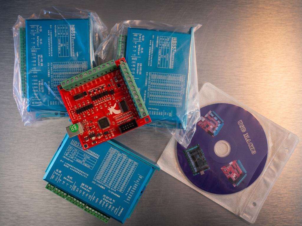 Carte CNC et ses composants.